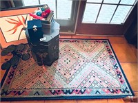 Asian Cabainet, Art, Christmas & rug