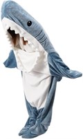 B185  GINTBN Shark Blanket Hoodie L 5'2"-5'8",