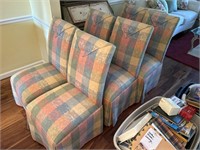 6 Lane Upholstery Padded Chairs