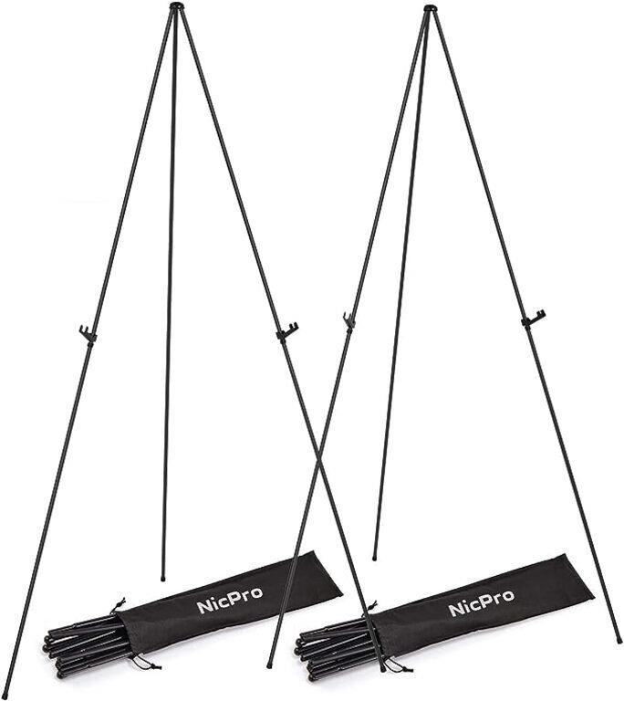 Nicpro Folding Easels for Display