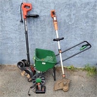 Electric Edger, Black % Decker battery weed