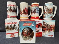 Stein Budweiser Cups (5)