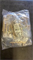 20ct FranklinBrass Round Pull Bars 3" Satin Gold