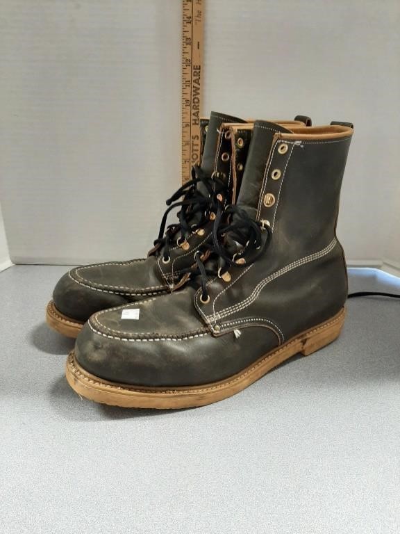 Men's USAS 13D steel toe work boots