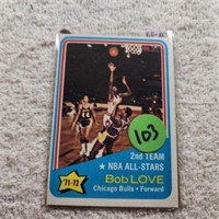 2-1972-73 Topps Basketball Bob Love
