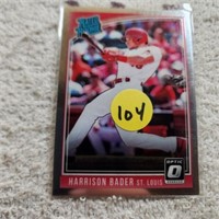 2018 Optic Rookie Harrison Bader