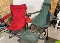 2 camp chairs