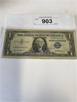 $1 1957 SILVER CERTIFICATES STAR