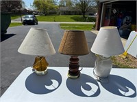 Assorted lamps