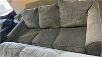 3 Cushioned Grey Sofa