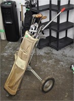 Vintage golf clubs pkg. - info