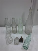 (3) Menominee bottles and others