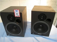 Qty 2 EVENT 20/20 Bas Bi Amp speakers