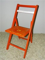LEWIS BROTHERS CIRCUS FOLDING CHAIR