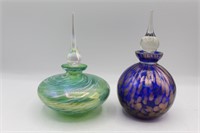 Silvestri Art Glass Perfume Bottles