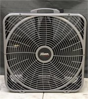 Lasko Power Plus Box Fan - Works - Grey