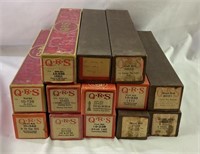 Lots of 13 antique piano music rolls