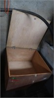 wood Box with Lid 23x21.5x13