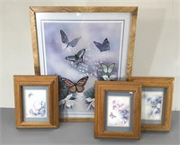 Large & Small Butterfly Prints
