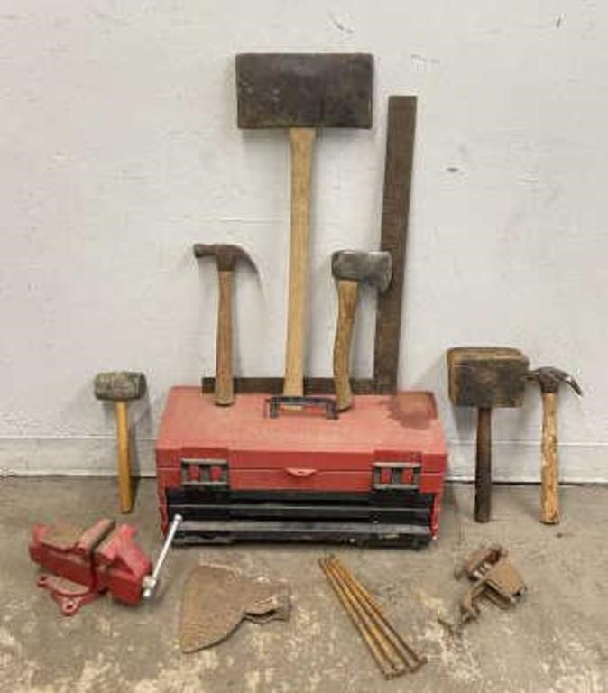 Craftsman Toolbox with Tools