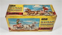VINTAGE HOOVER ROMAN CHARIOT BATTERY OP W/ BOX