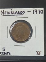 1970 Netherlands coin