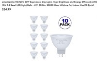 10pk americanlite LED Light Bulbs