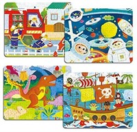 Wooden Jigsaw Puzzles for Kids Age 4-8