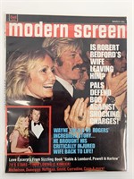 Modern Screen Magazine March 1975