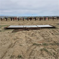 (2) Freestanding Heavy Duty 25' Snow/Wind Breaks