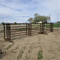 (4) Freestanding 24' Livestock Panels