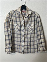 Vintage Tem Tex Femme Plaid Shirt
