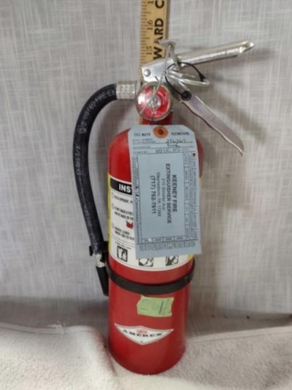 Amerex Fire Extinguisher in Charger dated 6/2003