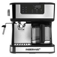 $150  Farberware Dual Brew  10 Cup Coffee + Espres