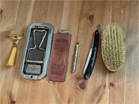 Antique Straight Razor & More