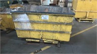 Forklift Tip over Dumpster