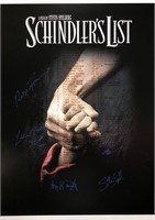 Schindlers List Poster Autograph