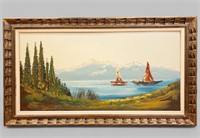 VINTAGE OIL PAINTING