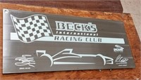 Beck's Racing Club Mirror.