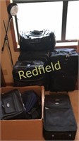 Large Lot of Suitcases