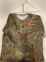 (28x Bid) Ladies XL Camo T-Shirt Long Sleeve