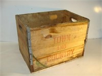 Town and Country Wooden Box