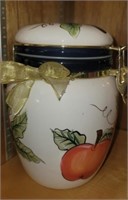 Fruit pattern canister jar