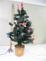 32" Fiber Optic Christmas Tree