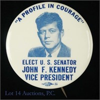 1956 JFK for Vice President - A Profile in Courage