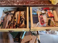 Contents of drawers- tools & more