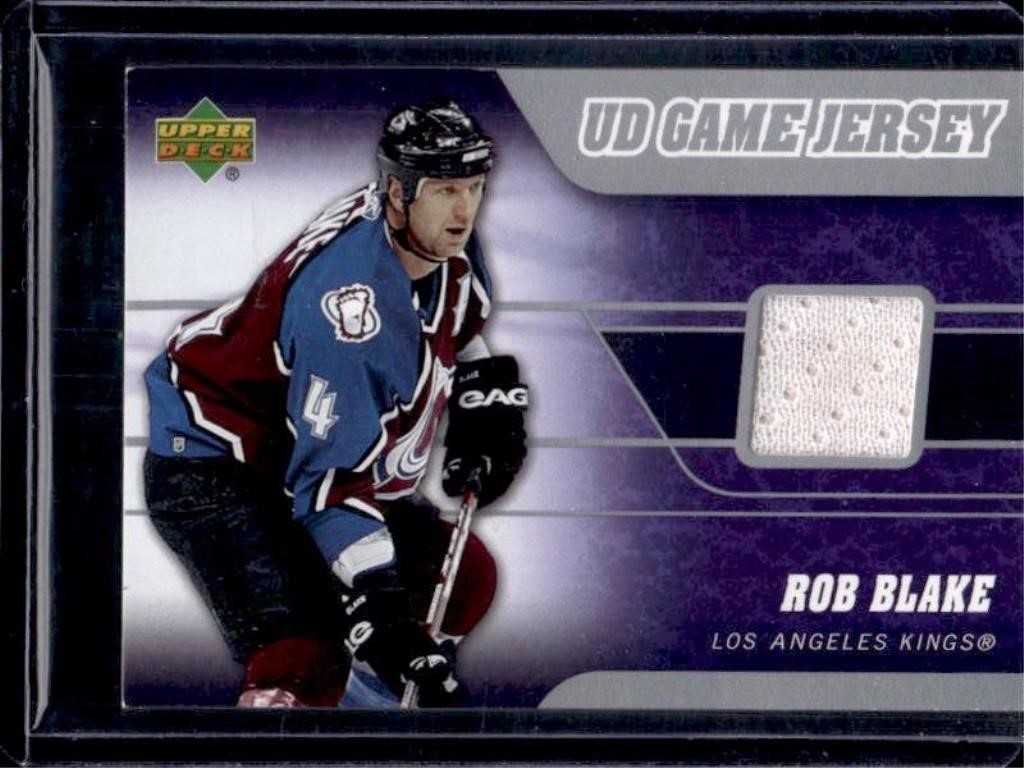 Rob Blake Game-Used Patch 2006-07 Upper Deck