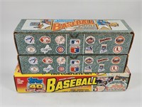 DONRUSS & TOPPS BASEBALL CARD SETS