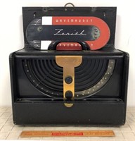 1950'S ZENITH WAVEMAGNET RADIO- WORKING