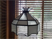 Stained Glass Hanging Lamp